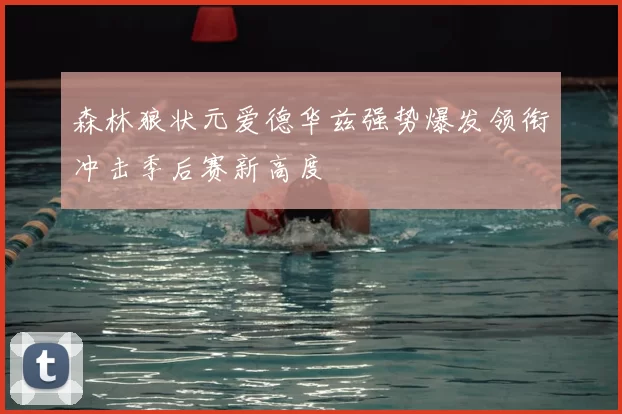 森林狼状元爱德华兹强势爆发领衔冲击季后赛新高度