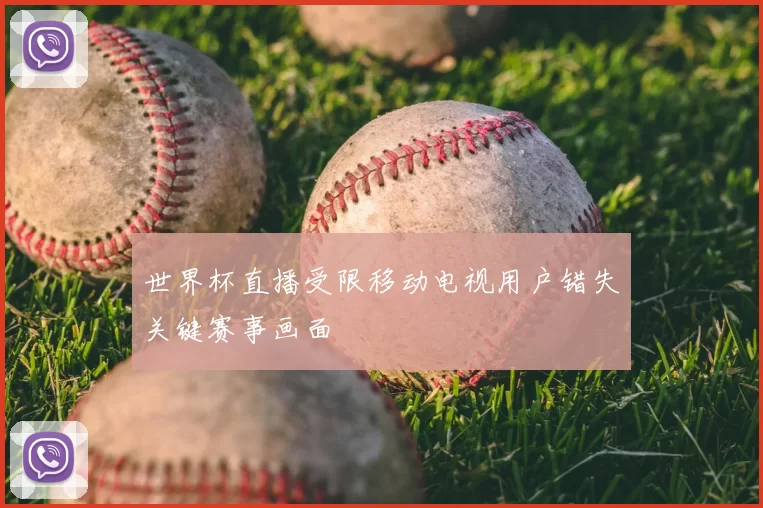 世界杯直播受限移动电视用户错失关键赛事画面